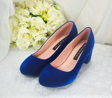 Load image into Gallery viewer, Suede Bridal Shoes