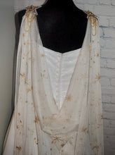 Load image into Gallery viewer, Wedding Cape - Bridal Drape Cape Veil, Blue, Cream, Black, Navy Gold Celestial Moon and Star Embroidery, Up to Cathedral Length Cape