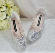 Load image into Gallery viewer, Low Heel Cinderella Shoes - UK2 / US5