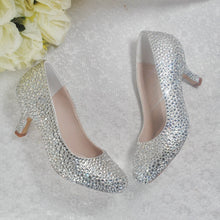 Load image into Gallery viewer, Low Heel Cinderella Shoes - UK2 / US5
