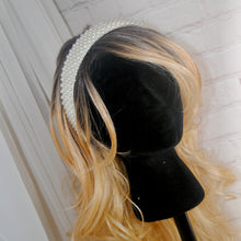 Load image into Gallery viewer, Bridal Pearl Beaded Headband