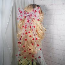 Load image into Gallery viewer, Heart Hair Bow