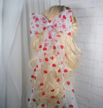 Load image into Gallery viewer, Heart Hair Bow