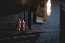 Load image into Gallery viewer, Colour of the Year Peach Bridal Shoes with Floral Heel Embellishment