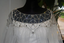 Load image into Gallery viewer, Crystal Embellished Bridal Cape Veil