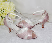 Load image into Gallery viewer, Pink Satin Sandals - Other Colours
