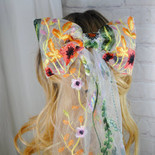 Load image into Gallery viewer, Meadow Flower Hair Bow