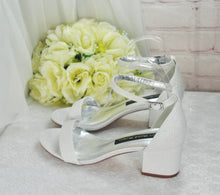 Load image into Gallery viewer, Glitter Shimmer Block Heel Sandals - other colours