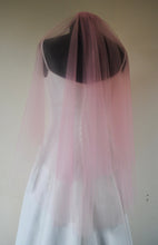 Load image into Gallery viewer, 2 Tier 100cm Fingertip Length Bridal Veil