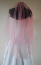 Load image into Gallery viewer, 2 Tier 100cm Fingertip Length Bridal Veil