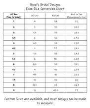 Load image into Gallery viewer, Crystal Trim Wedding Shoes