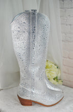 Load image into Gallery viewer, Swift Inspired Rhinestone Cowboy Boots