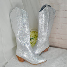 Load image into Gallery viewer, Swift Inspired Rhinestone Cowboy Boots