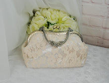 Load image into Gallery viewer, Vintage Wedding Handbag - Black