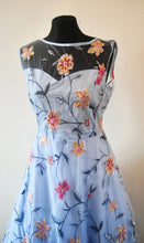 Load image into Gallery viewer, Embroidered Flower Tulle Dress - Other Colours