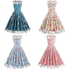 Load image into Gallery viewer, Embroidered Flower Tulle Dress - Other Colours