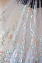 Load image into Gallery viewer, Embroidered Wedding Veil,