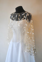 Load image into Gallery viewer, Golden Leaf Dress Cover Cape