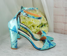 Load image into Gallery viewer, LAST ONE - Beautifully Embroidered Butterfly Sandals Size UK7/US9.5