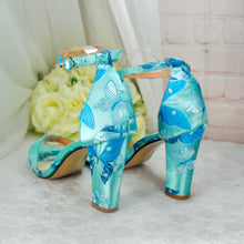 Load image into Gallery viewer, LAST ONE - Beautifully Embroidered Butterfly Sandals Size UK7/US9.5