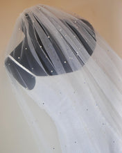 Load image into Gallery viewer, 150cm Pearl & Rhinestone Veil
