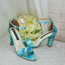 Load image into Gallery viewer, LAST ONE - Beautifully Embroidered Butterfly Sandals Size UK7/US9.5