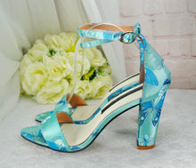 Load image into Gallery viewer, LAST ONE - Beautifully Embroidered Butterfly Sandals Size UK7/US9.5