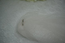 Load image into Gallery viewer, Removable sleeves, glitter detachable sleeves, white black light ivory bridal sleeves