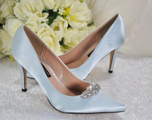 Load image into Gallery viewer, Something Blue 'Wedding Shoes', Size UK8