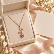 Load image into Gallery viewer, Personalised Rose Necklace – Bridesmaid Gift
