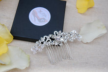 Load image into Gallery viewer, Decorative Silver Hair Comb