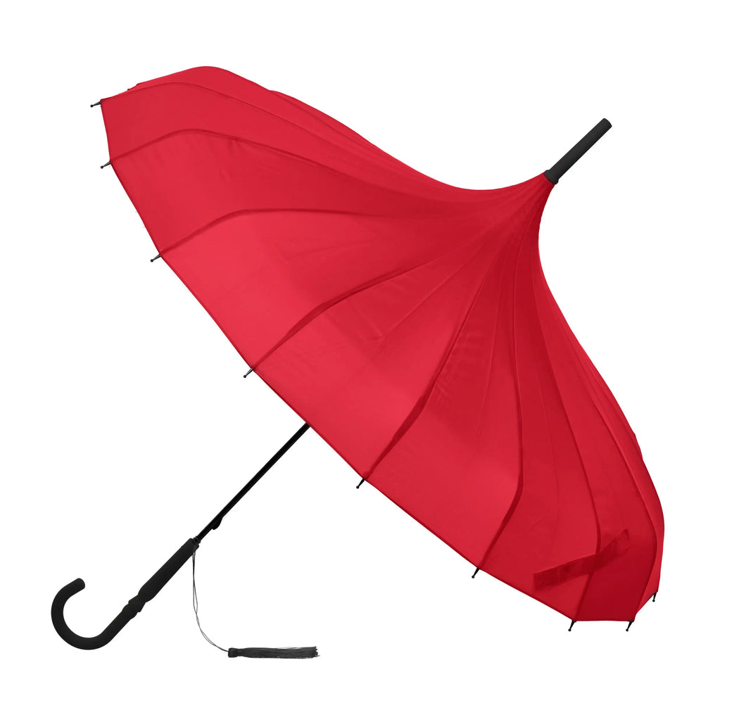 Classic Pagoda Umbrella (Red)