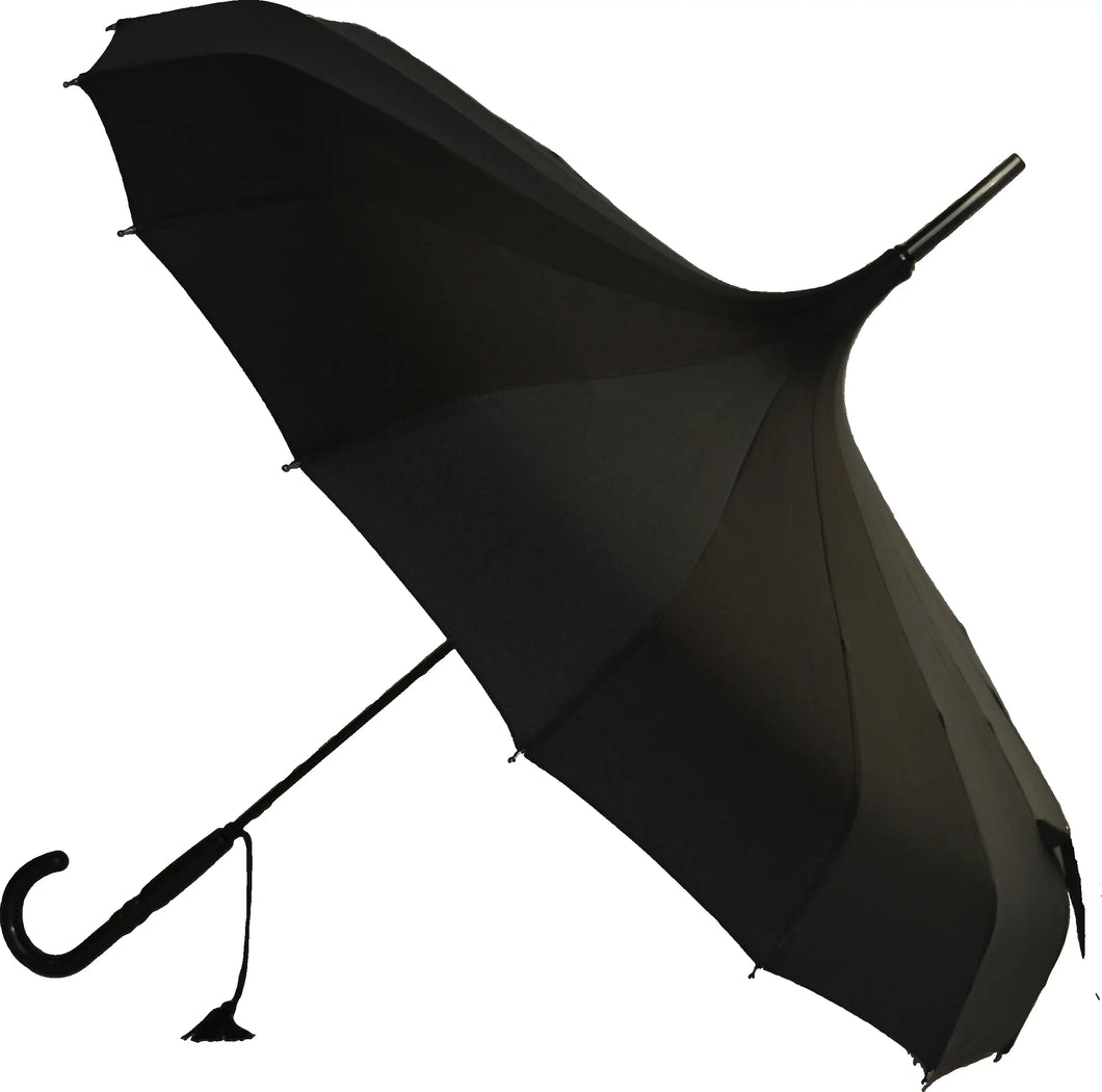 Classic Pagoda Umbrella (Black)