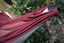 Load image into Gallery viewer, Chiffon Bridal Cloak with Lace - Red, Black, White,  Ivory, Champagne