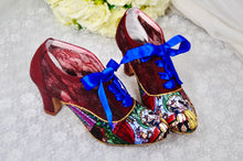 Load image into Gallery viewer, Beauty and the Beast Bridal Boots & Bag