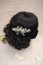 Load image into Gallery viewer, Opal Leaf Hair Comb