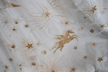 Load image into Gallery viewer, Luxury Celestial Wedding Cape