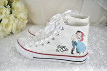 Load image into Gallery viewer, Personalised Hi Top Sneakers / Trainers