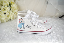 Load image into Gallery viewer, Personalised Hi Top Sneakers / Trainers