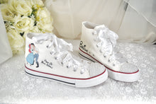 Load image into Gallery viewer, Personalised Hi Top Sneakers / Trainers