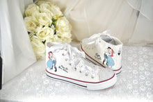 Load image into Gallery viewer, Personalised Hi Top Sneakers / Trainers