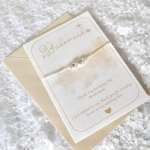 Load image into Gallery viewer, Gift Card with infinity Bracelet | Silver or Gold