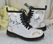 Load image into Gallery viewer, Personalised Bridal Combat Boots