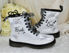 Load image into Gallery viewer, Personalised Bridal Combat Boots