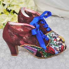 Load image into Gallery viewer, Beauty and the Beast Bridal Boots & Bag