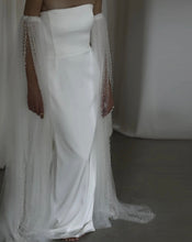 Load image into Gallery viewer, Bicep Bridal Wings | White, Ivory, Off White, Black