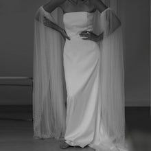 Load image into Gallery viewer, Bicep Bridal Wings | White, Ivory, Off White, Black