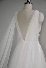 Load image into Gallery viewer, Sparkle Wedding Cape