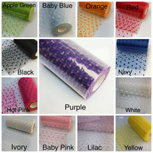 Load image into Gallery viewer, Organza Polka Shoe Bow Clips