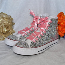 Load image into Gallery viewer, Wedding Converse (Crystal)